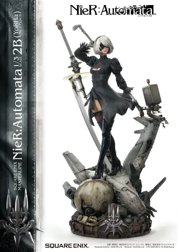 NieR Automata Masterline Statue 1/3 2B (YorHa No. 2 Type B) 95 cm