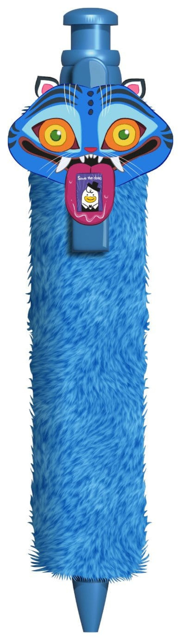 KPop Demon Hunters Fuzzy Kugelschreiber Derpy 