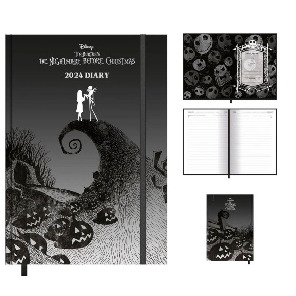 Nightmare before Christmas Tagebuch 2024 TV Session