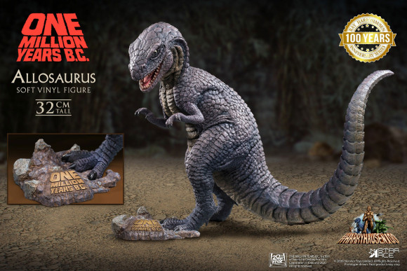 Eine Million Jahre vor unserer Zeit Allosaurus Soft Vinyl Statue 32 cm