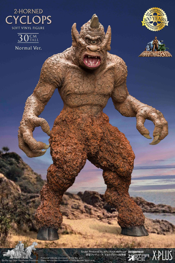 Sindbads siebente Reise Soft Vinyl Statue Ray Harryhausens Horned Cyclops 32 cm