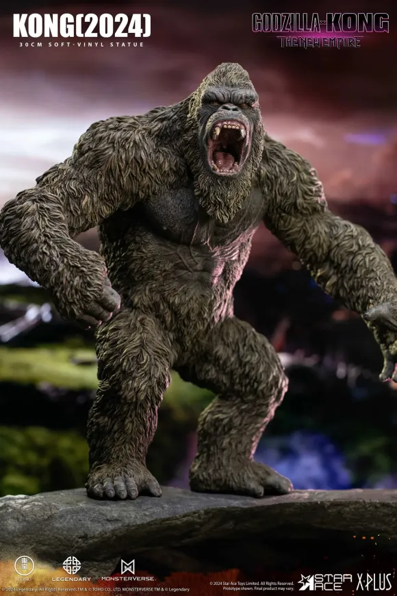 Godzilla vs. Kong: The New Empire Soft Vinyl Statue Kong 30 cm