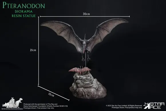 Ray Harryhausen Diorama 1/8 Pteranodon 22 cm 