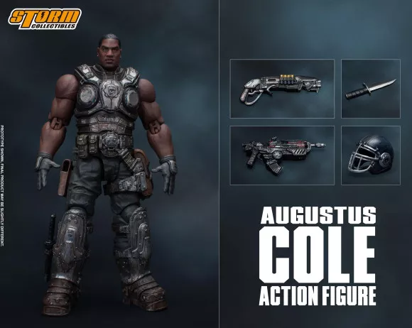 Gears of War Augustus Cole Actionfigur 16 cm