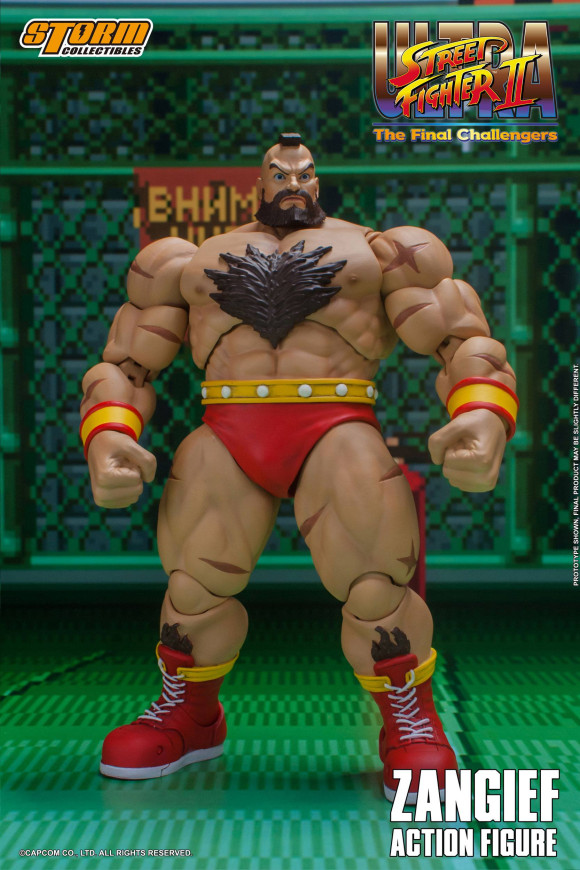 Ultra Street Fighter II: The Final Challengers Actionfigur 1/12 Zangief 19 cm