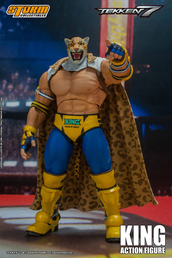Tekken 7 Actionfigur 1/12 King 18 cm