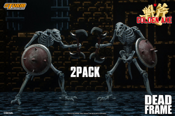Golden Axe Actionfiguren 2er-Pack 1/12 Dead Frame 18 cm