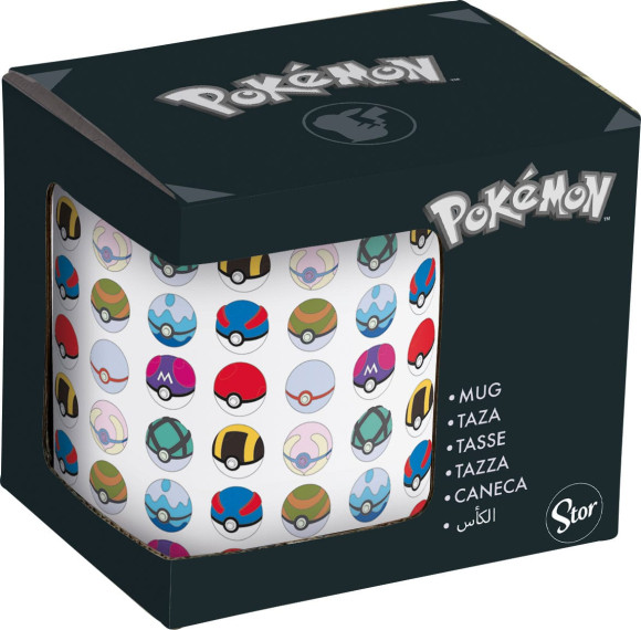 Pokémon Tassen Umkarton Pokéballs 325 ml (6)