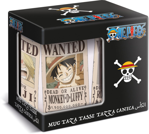 One Piece Tasse Wanted 325 ml