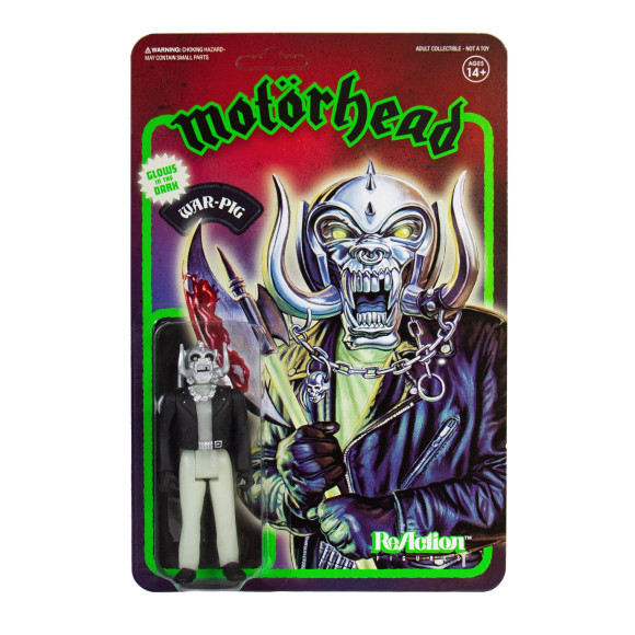 Motorhead ReAction Actionfigur Warpig Glow in the Dark 10 cm