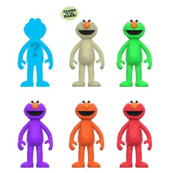 Sesamstraße ReAction Actionfiguren 10 cm Wave 04 Elmo Blind Box Display (12)    