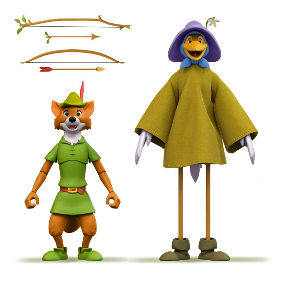 Robin Hood Robin Hood Stork Costume Disney Ultimates Actionfigur 18 cm