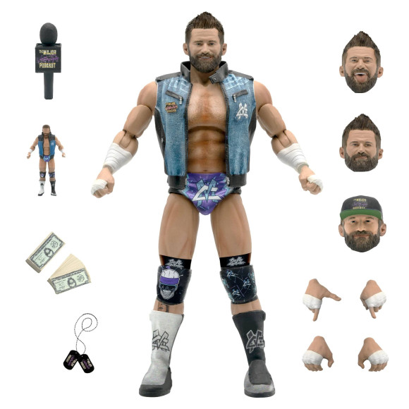 Major Wrestling Podcast Ultimates Actionfigur Wave 1 Matt Cardona 18 cm
