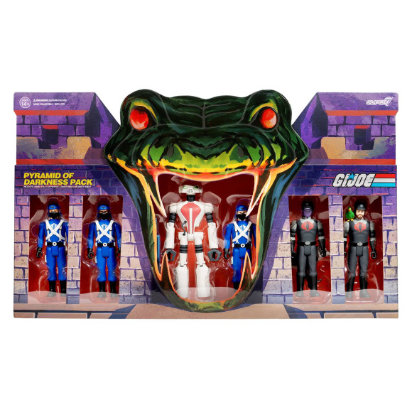 G.I. Joe ReAction Actionfiguren Snakelings Box Set SDCC22