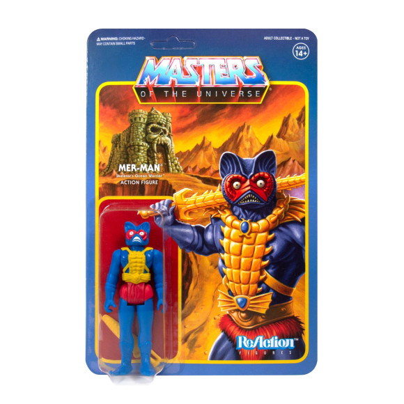 Masters of the Universe Mer-Man (Carry Case Color) ReAction Actionfigur 10 cm
