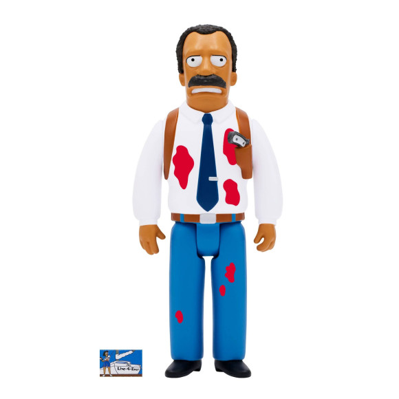 Die Simpsons ReAction Actionfigur Wave 1 McBain - Scoey 10 cm