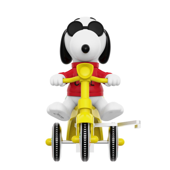 Peanuts Super Cycles Actionfigur Joe Cool (Red with Yellow Trike) 13 cm