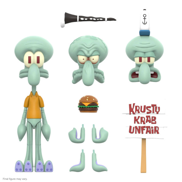 SpongeBob Schwammkopf Ultimates Actionfigur Squidward 18 cm