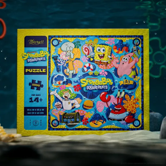 SpongeBob Schwammkopf Multi-Dimensionales Puzzle (1000 Teile)