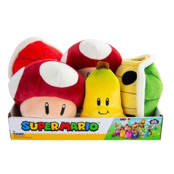 Mario Kart Mocchi-Mocchi Plüschfiguren Set 1 15 cm Sortiment (5)