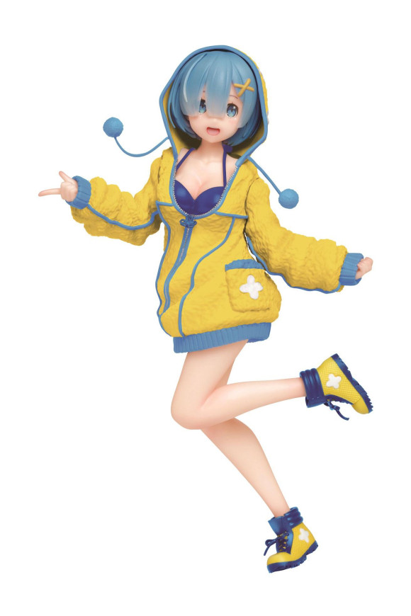 Re:Zero Precious PVC Statue Rem Fluffy Hoodie Ver. Renewal 23 cm