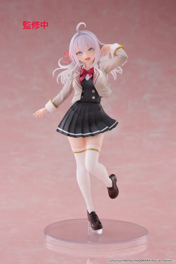 Alya Sometimes Hides Her Feelings in Russian Coreful PVC Statue Alya School Uniform Ver. 18 cm   
