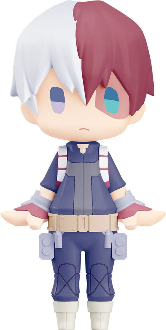 My Hero Academia HELLO! GOOD SMILE Actionfigur Shoto Todoroki 10 cm