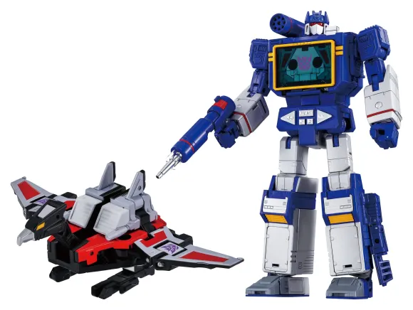Transformers Team-Up Series Actionfiguren 2er-Pack MPG-19 Soundwave und Condor (Laserbeak) 23 cm