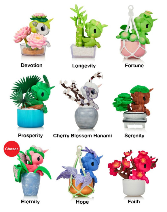 Unicorno Blind Box Figuren Sortiment Botanical Harmony 7 cm (8)