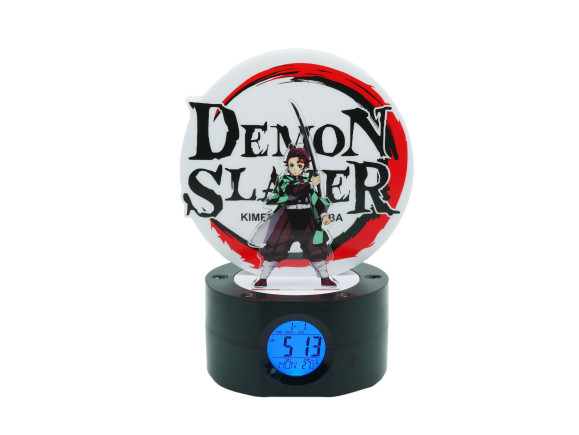 Demon Slayer: Kimetsu no Yaiba Wecker mit Leuchtfunktion Tanjiro 21 cm
