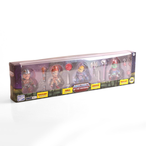 Masters of the Universe 4-er Pack Actionfiguren 8 cm SDCC 2017