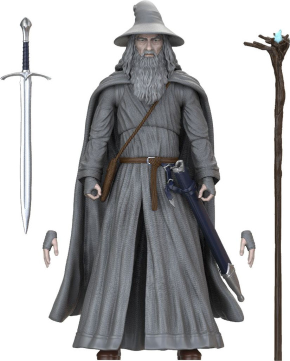 Herr der Ringe Gandalf BST AXN Action Figur 13 cm