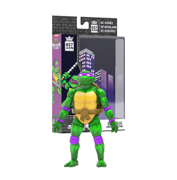 Teenage Mutant Ninja Turtles Donatello BST AXN Actionfigur NES 8-Bit 13 cm Exclusive