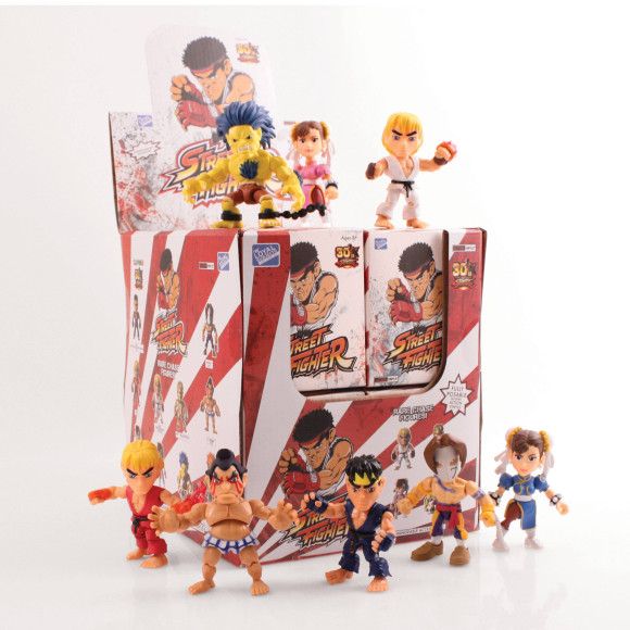 Street Fighter WM Action Vinyl Minifiguren 8 cm Display