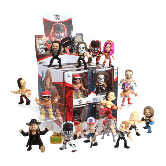 Loyal Subjects WWE Action Vinyls Wave 1 Figuren Display