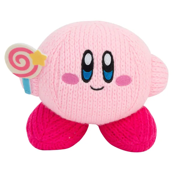 Kirby Nuiguru-Knit Plüschfigur Kirby with Invincible Candy Wand