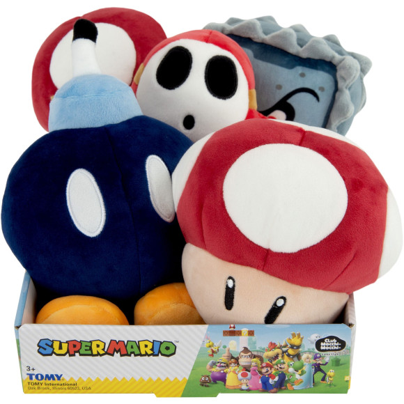 Super Mario Mocchi-Mocchi Junior Plüschfiguren Wave 10 15 cm Sortiment (5)