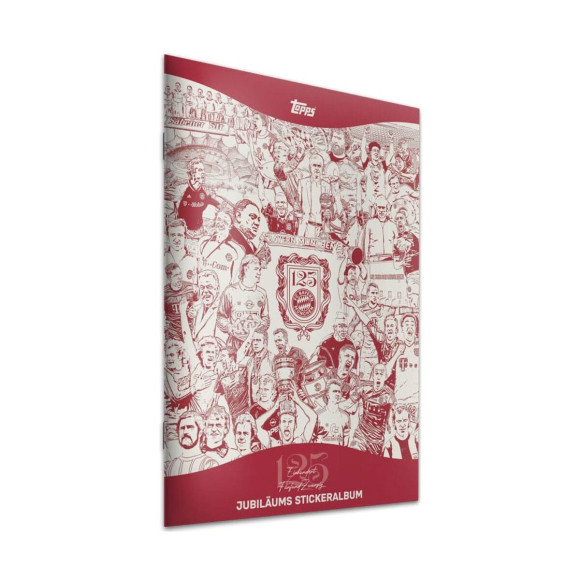 125 Jahre FC Bayern München Sticker Collection Album *Deutsche Version*