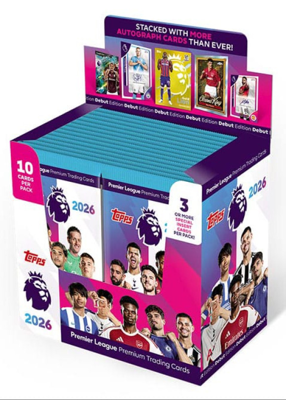 Premier League 2025/26 TCG Booster Display (28)