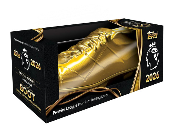 Premier League 2025/26 Trading Cards Goldener Schuh Tin