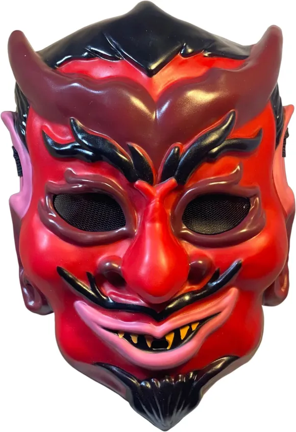 Halloween Haunt Injection Maske Devil