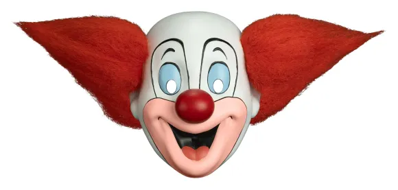 Bozo der Clown Retro Maske 