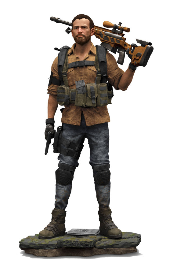 Tom Clancys The Division 2 Brian Johnson Agent Statue 25 cm