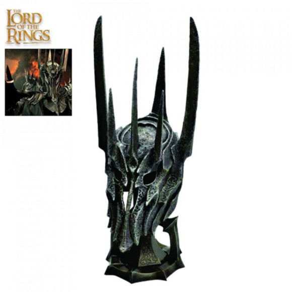 Herr der Ringe: Die Gefährten Replik 1/2 Saurons Helm 40 cm