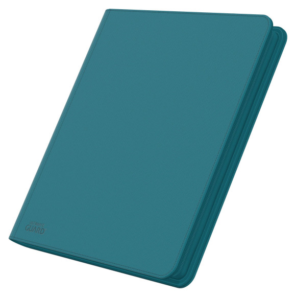 Ultimate Guard Zipfolio 480 - 24-Pocket XenoSkin (Quadrow) - Petrolblau