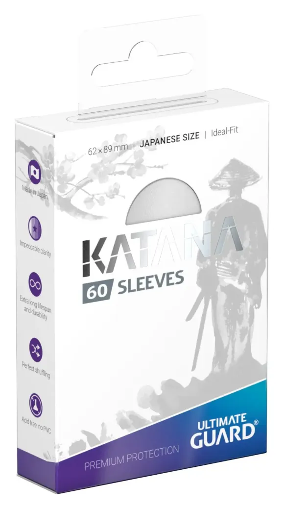 Ultimate Guard Katana Sleeves Japanische Größe Weiß (60)