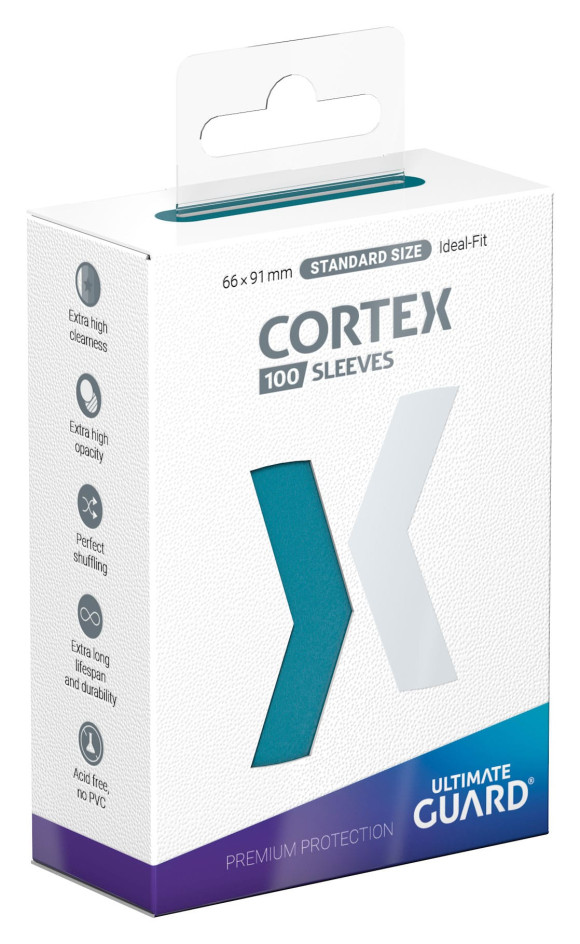 Ultimate Guard Cortex Sleeves Standardgröße Petrolblau (100)
