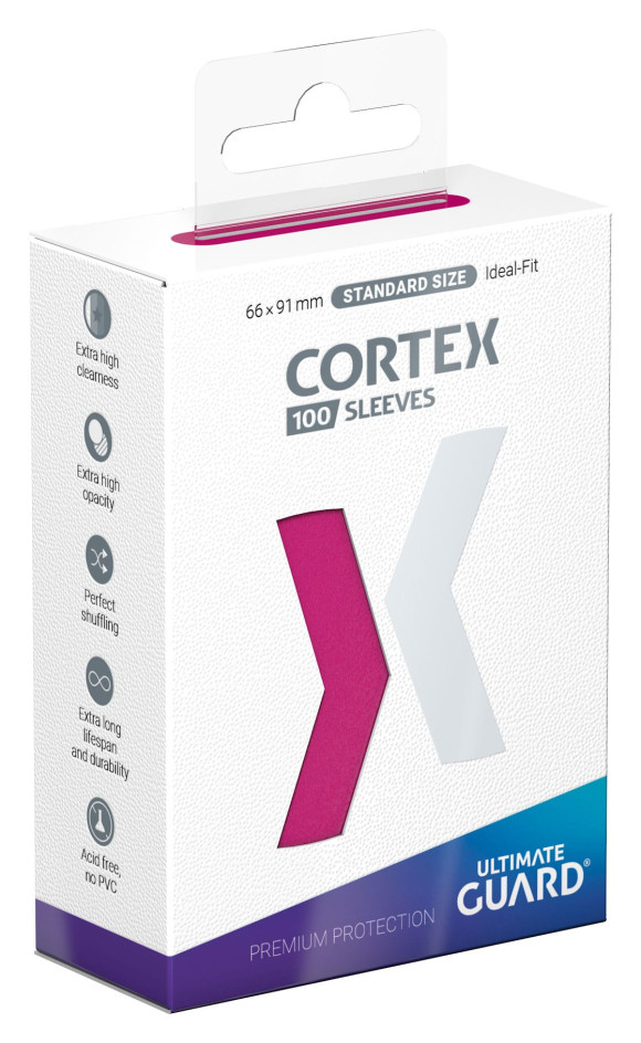 Ultimate Guard Cortex Sleeves Standardgröße Pink (100)