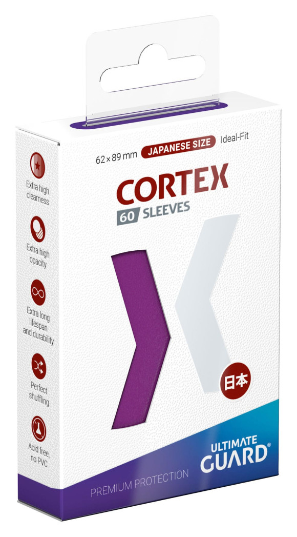 Ultimate Guard Cortex Sleeves Japanese Size Lila (60)