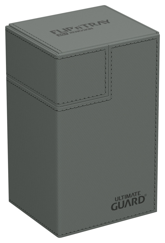 Ultimate Guard Flip`n`Tray 80+ XenoSkin Monocolor Grau